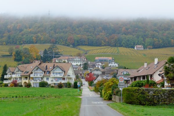 Le petit village suisse de Vinzel