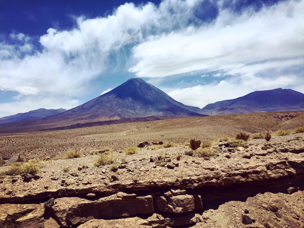 Le volcan Licancabur, vu du côté chilien