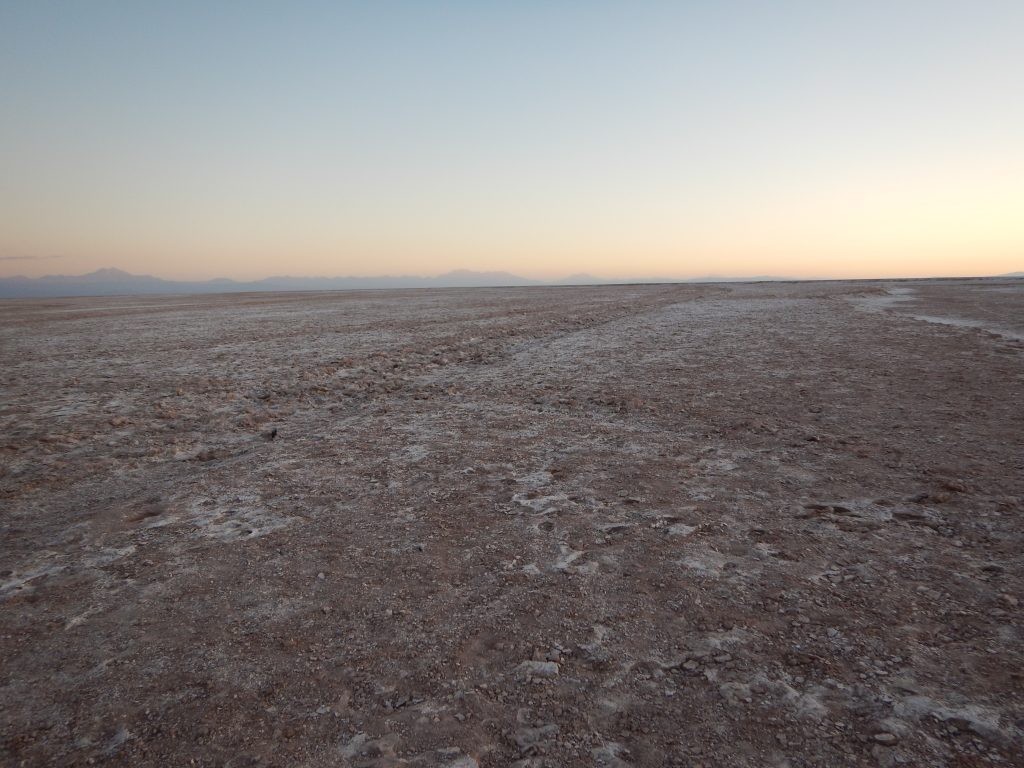 Le nord du désert d'Atacama au Chili