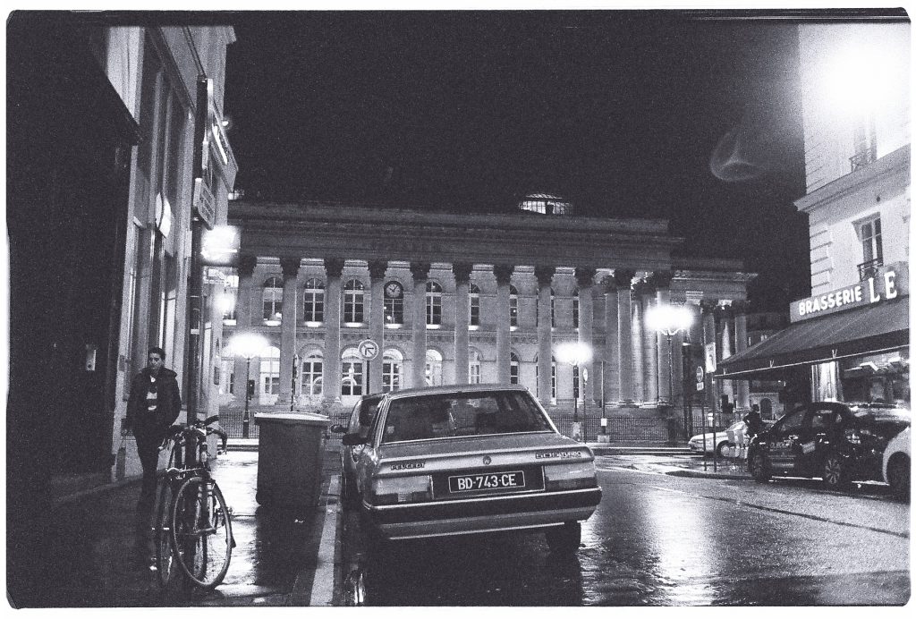 Le palais Brogniard de nuit