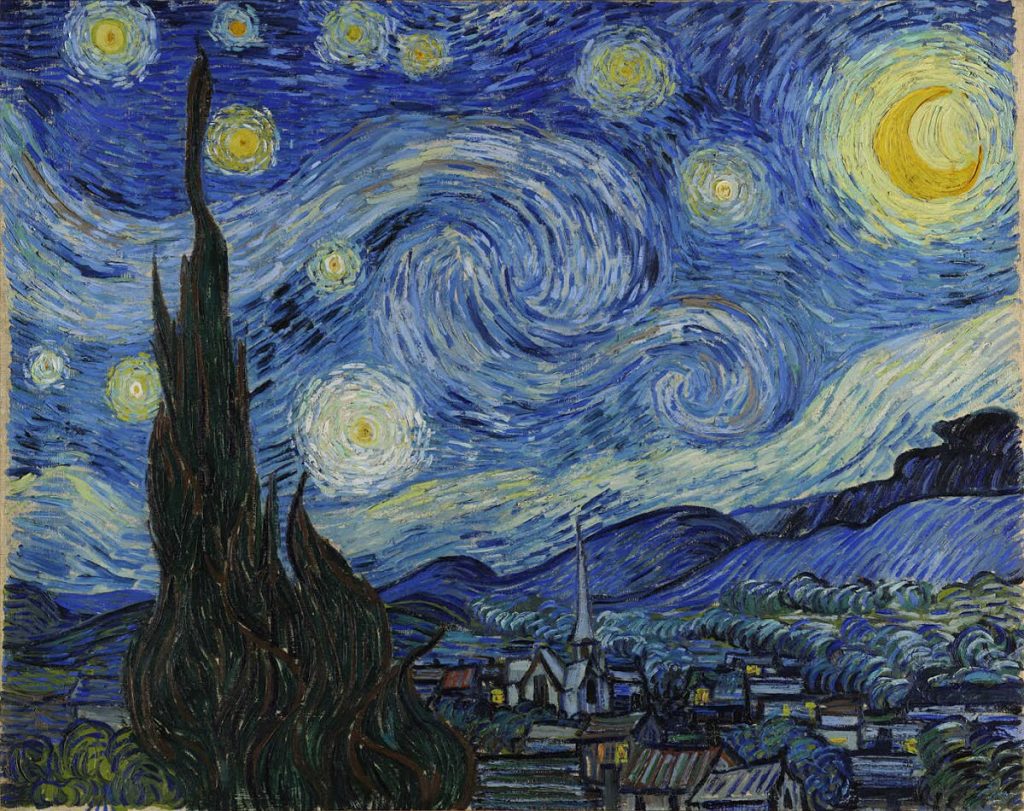 Van Gogh peint la nuit