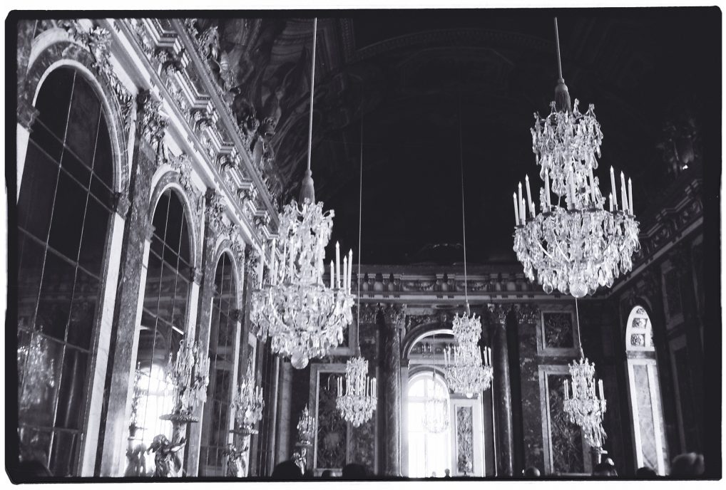 La galeries des Glaces au château de Versailles