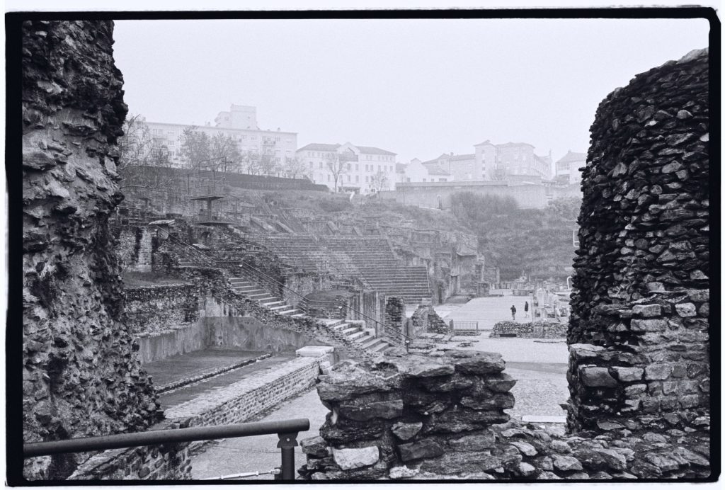 Les ruines du théâtre antique de Lyon