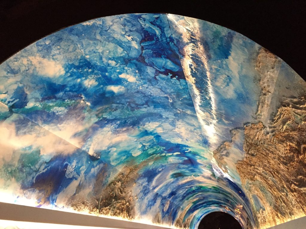 Dans un tunnel à Donostia, San Sebastian
