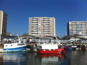 Le port de pêche de Boulogne sur Mer