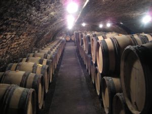 Dans les caves de la Maison Ropiteau à Meursault, route des grands crus Bourgogne