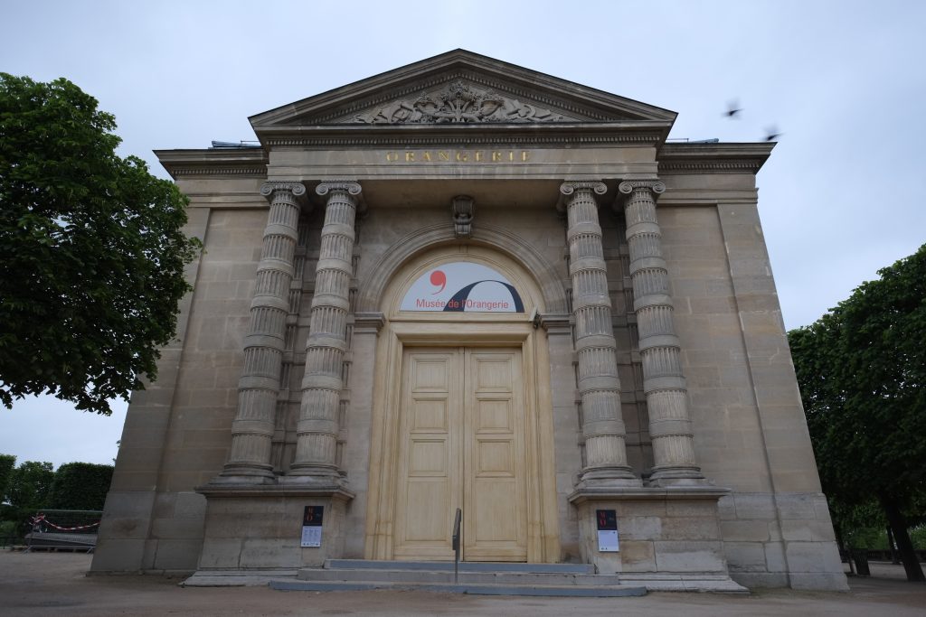 Le musée de l'Orangerie dans le Parc des Tuileries