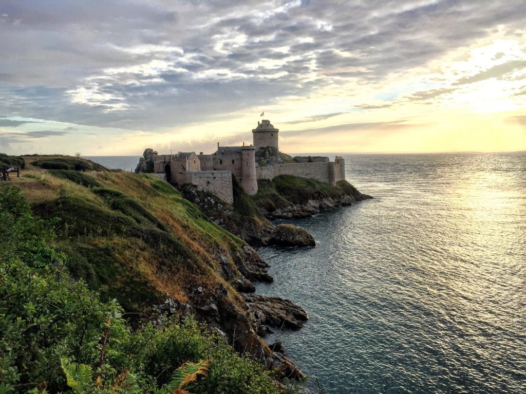 Le château de Fort la Latte dans les côtes d'Armor