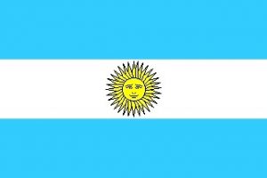 drapeau Argentine, l'un des plus grands pays d'Amérique