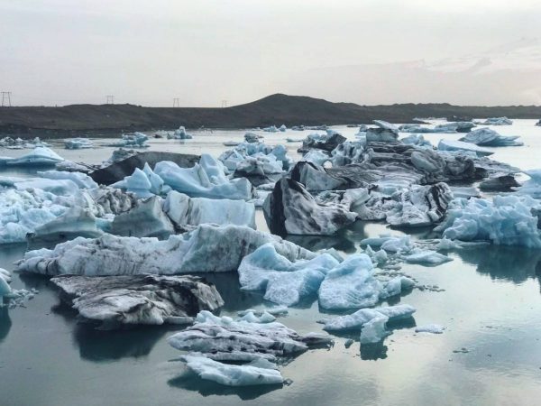 Le lac glaciaire de Jokulsarlon en Islande