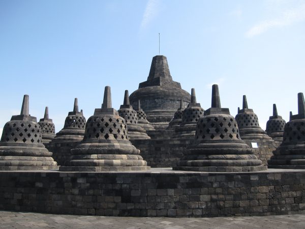 Le magnifique temple de Borobudur en Indonésie