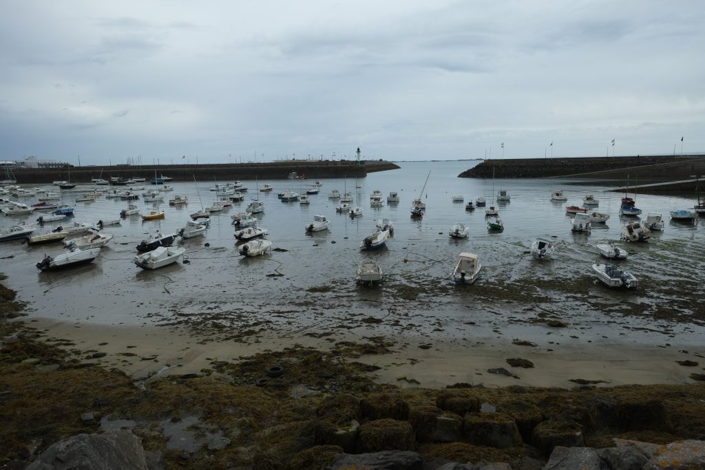 Saint-Quai Portrieux à marée basse