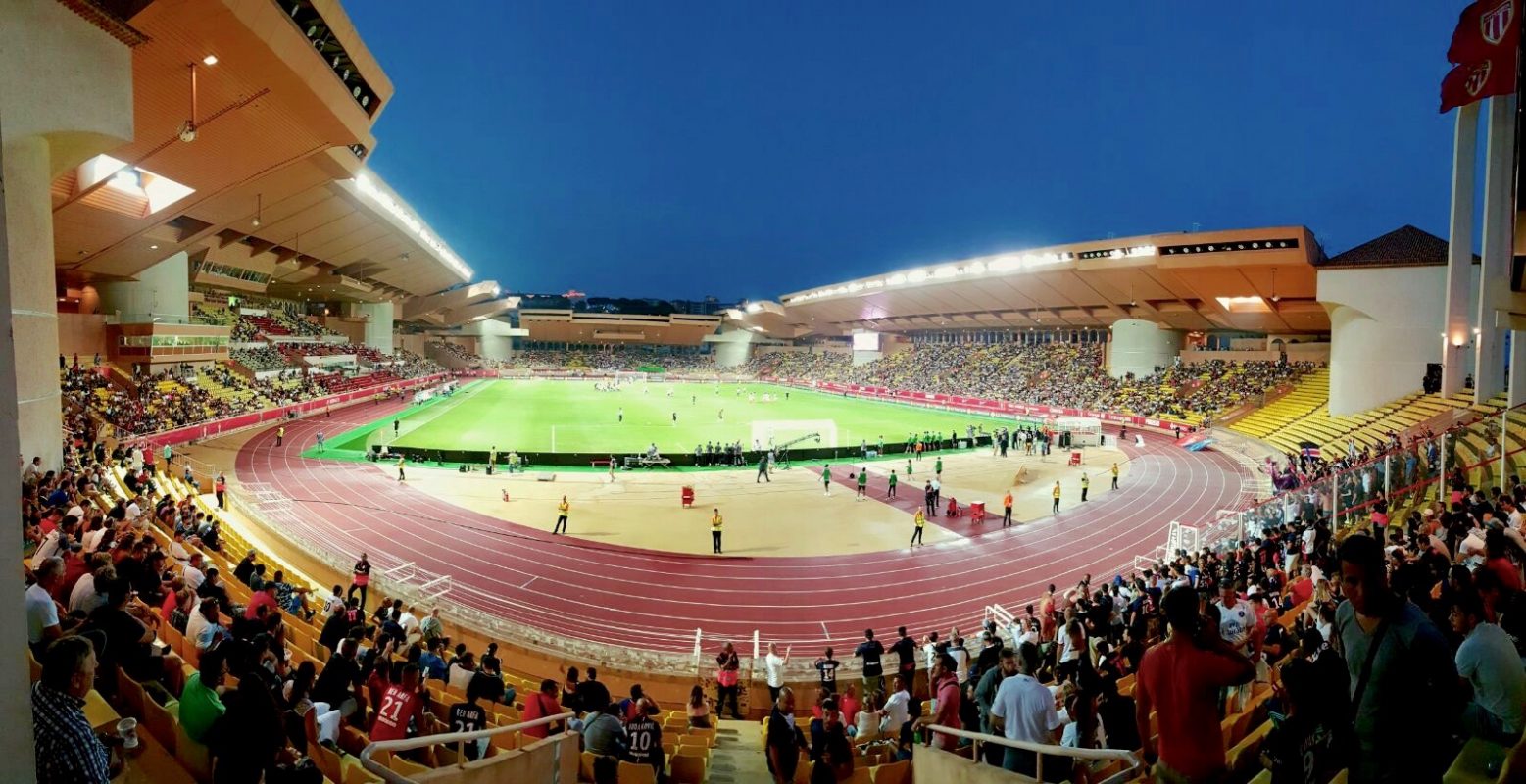 Le stade Louis II qui accueille les matchs de l'AS Monaco