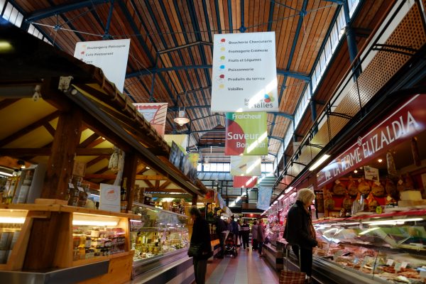 Les halles du marché de Bayonne