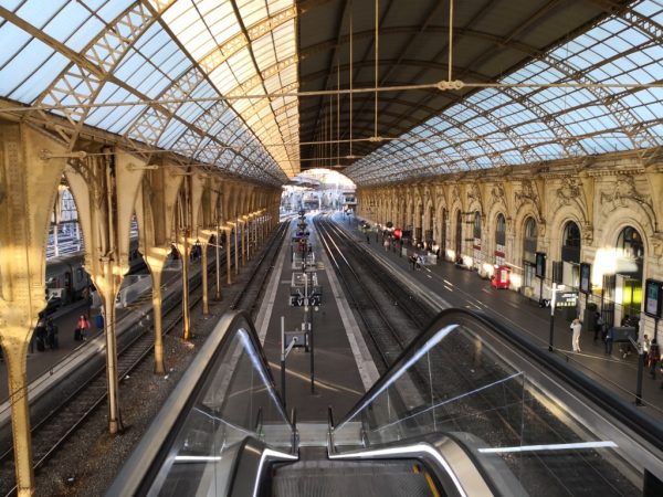 la verrière de Nice et l'une des plus grandes gares de France