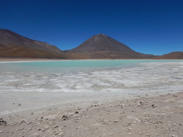 La laguna Verde en Bolivie, l'un des plus beaux pays du monde