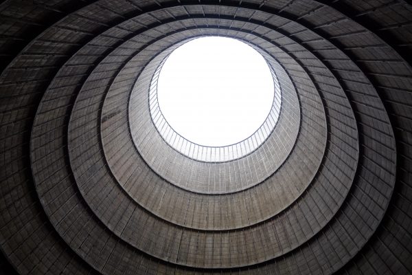 Enigmatique, la tour de Charleroi vue de l'intérieur