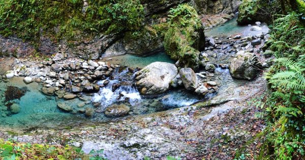 La petite rivière des gorges de Kakuetta