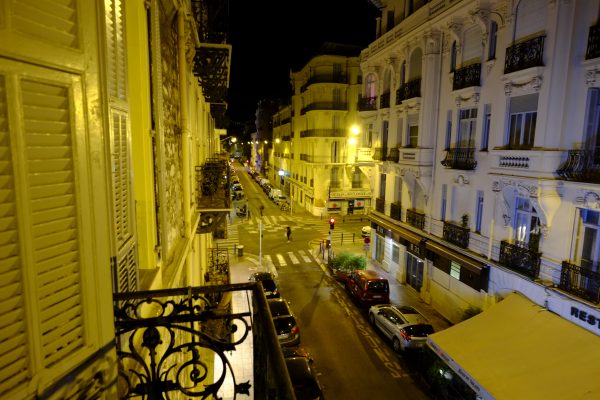 La rue Dalpozzo à Nice
