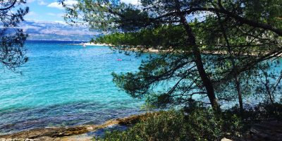 Sur les rives de la belle île de Mljet en Croatie