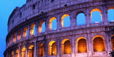 Le Colisée à Rome, l'une des 7 merveilles du monde
