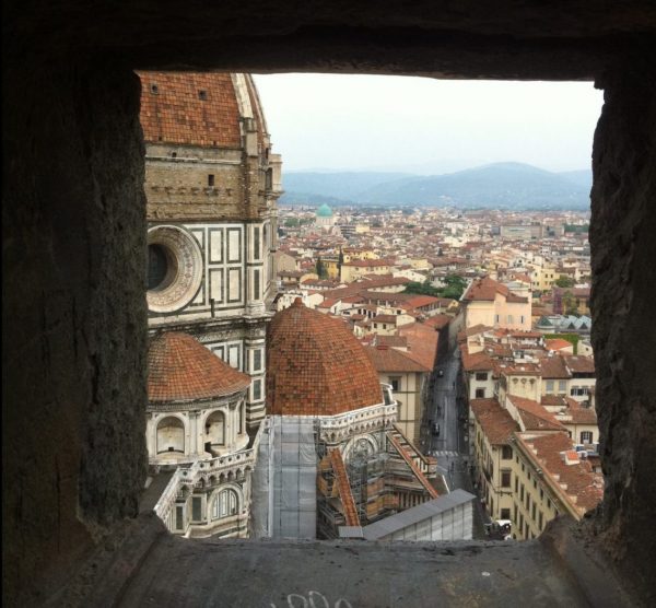La ville de Florence depuis la clocher de Giotto