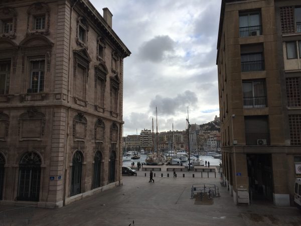 Une jolie vue sur le port de Marseille
