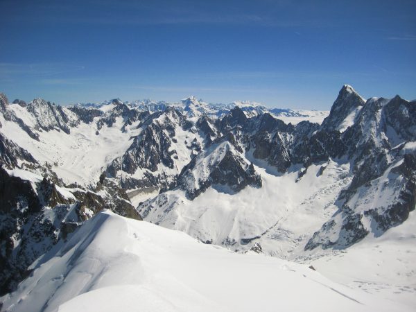 Des montages à perte de vue, destination Chamonix Mont-Blanc