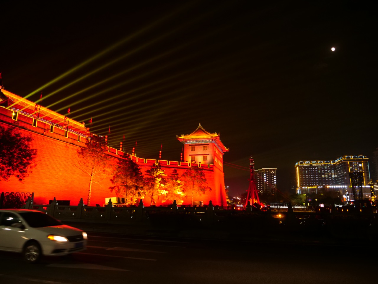 La belle ville fortifiée de Xi'an