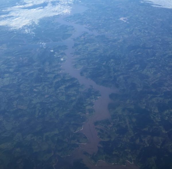 La forêt amazonienne vue du ciel, Brésil