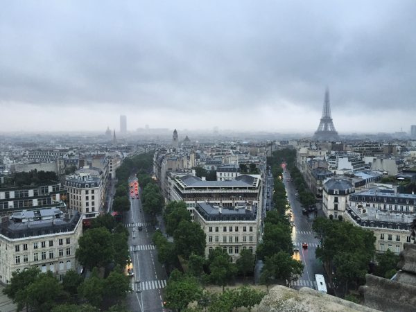 La vue depuis l'Arc de Triomphe, l'une des plus belles vues de Paris