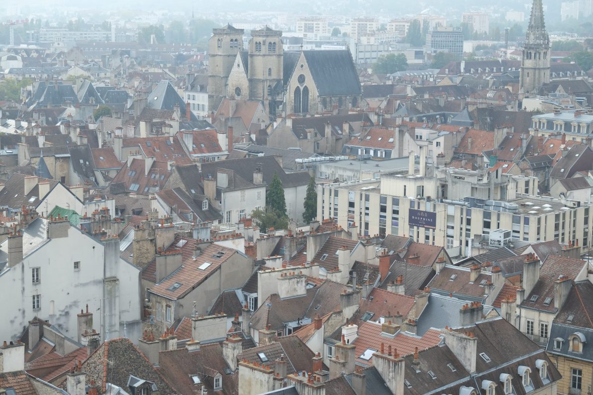 La vue sur Dijon depuis la Tour Philippe le Bon
