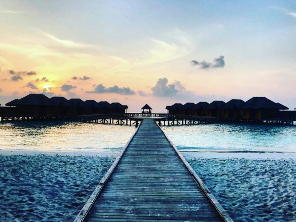 Un lagon et toute la sérénité du monde, les Maldives