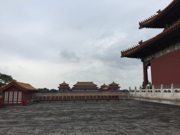 Visite de la Cité interdite lors d'une escale à Pékin