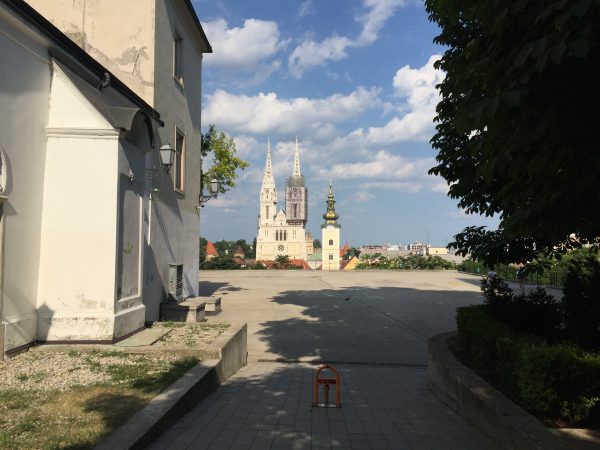 Découverte impromptue d'une vue sur Zagreb