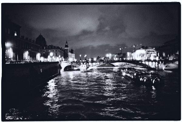 La Seine agitée à Paris
