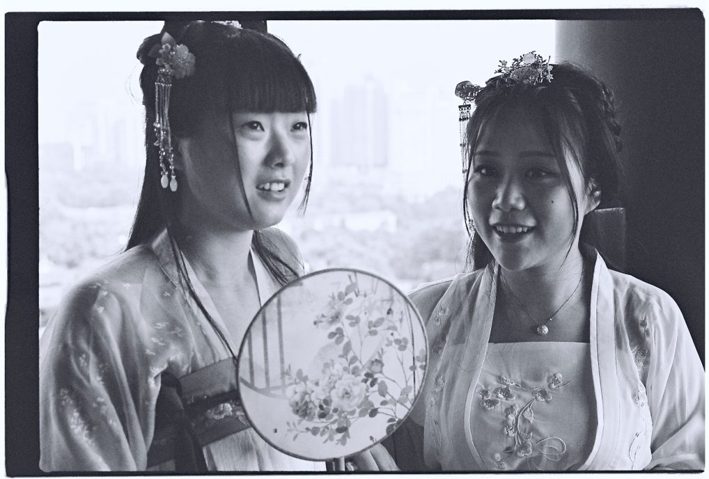 Portrait de 2 chinoises à Wuhan