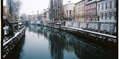Ljubljana sous la neige