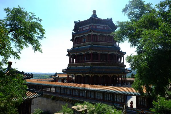 Balade un été au Palais d'été lors d'une escale en Chine