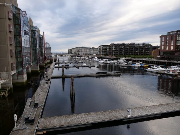 Trondheim, une grande ville du centre de la Norvège