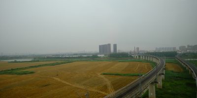 Un pont ferroviaire non loin de Pékin