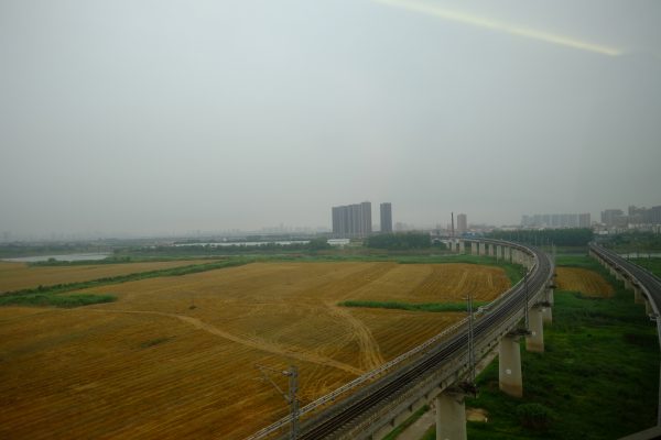 Un pont ferroviaire non loin de Pékin