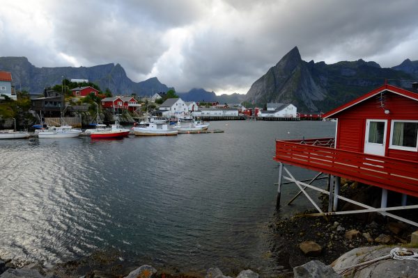 Hamnoy un village de pêcheur au bout de l'archipel