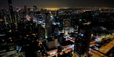 Bangkok la nuit depuis le bar de Lebua