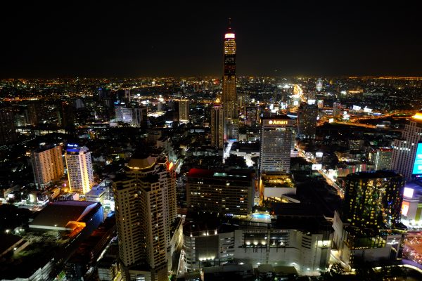 Une vue inoubliable sur la ligne d'horizon de Bangkok