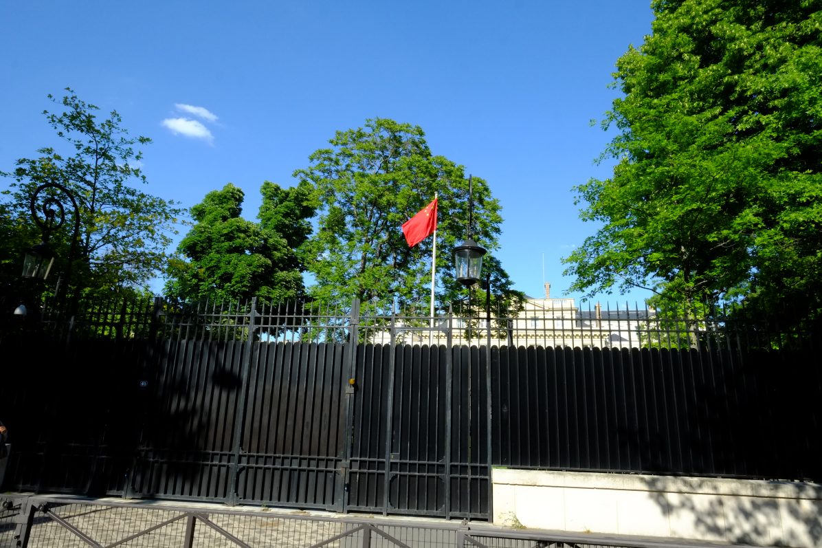 L'ambassade de Chine à Paris