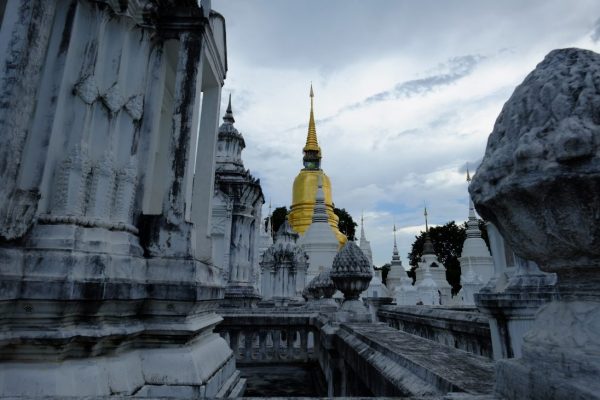 Un moment très émouvant lors de ma première visite d'un temple en Thaïlande