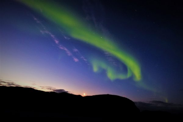 Voir des aurores boréales dans le Nord de la Norvège