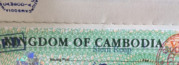 Obtenir son visa pour le Cambodge
