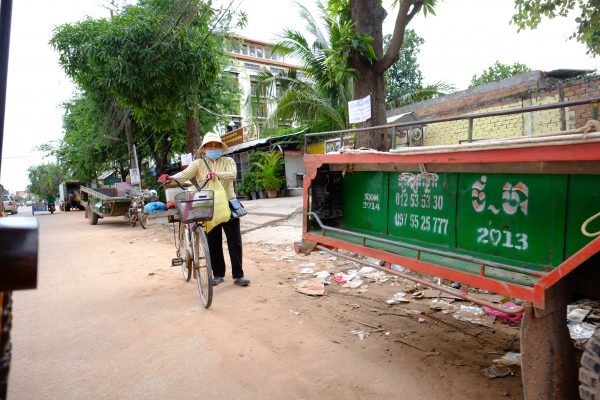 Dans les rues de Siem Reap au Cambodge